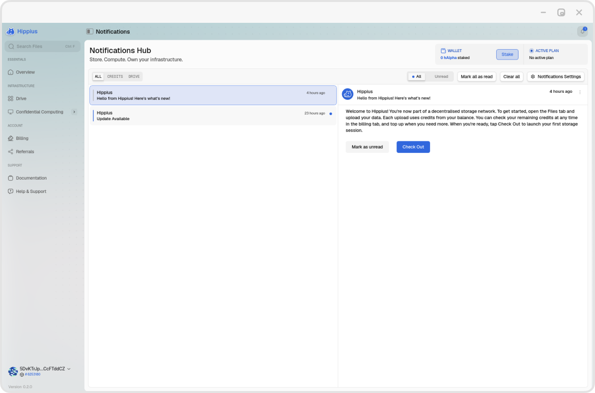 Stay on top of every change with notifications